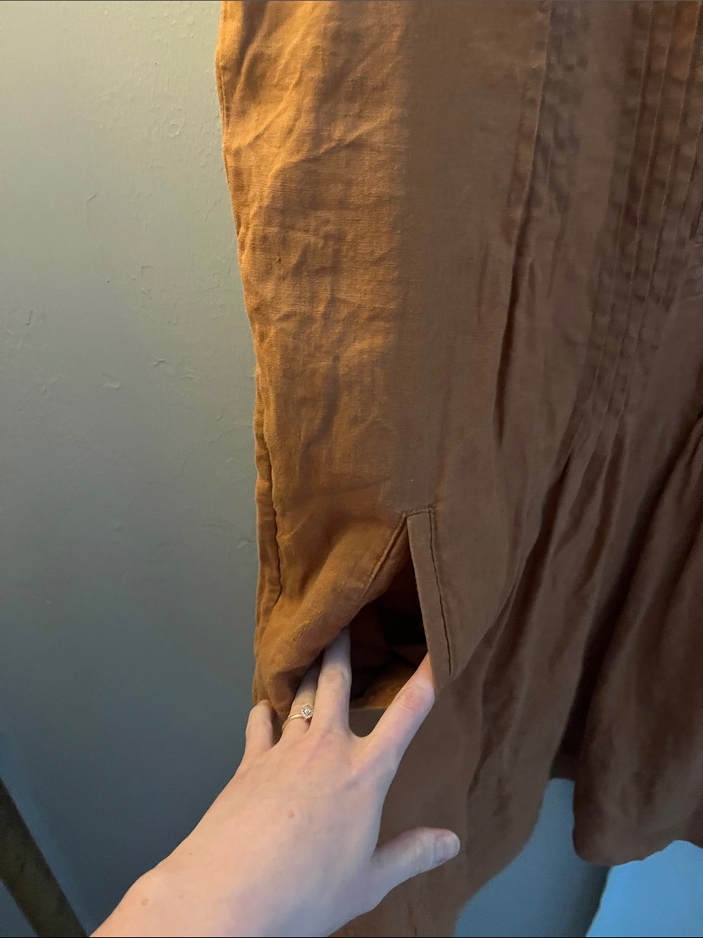 100% Linen Dress - Picture 7 of 8
